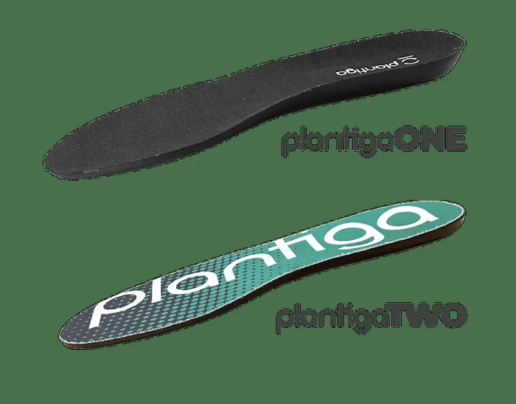 Plantiga in-shoe sensors - Manufacturer product imagery; shown for product identification.