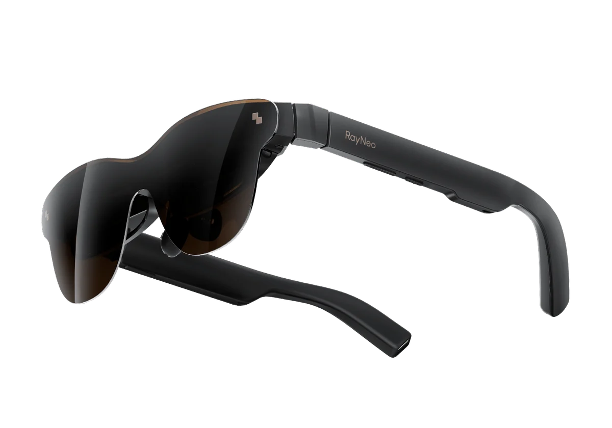 RayNeo Air 3s Pro glasses in an angled product view