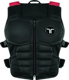bHaptics TactSuit X16 - Physical BHAPTICS TACTSUIT X16 vest photographed in the original maker brochure, page1.