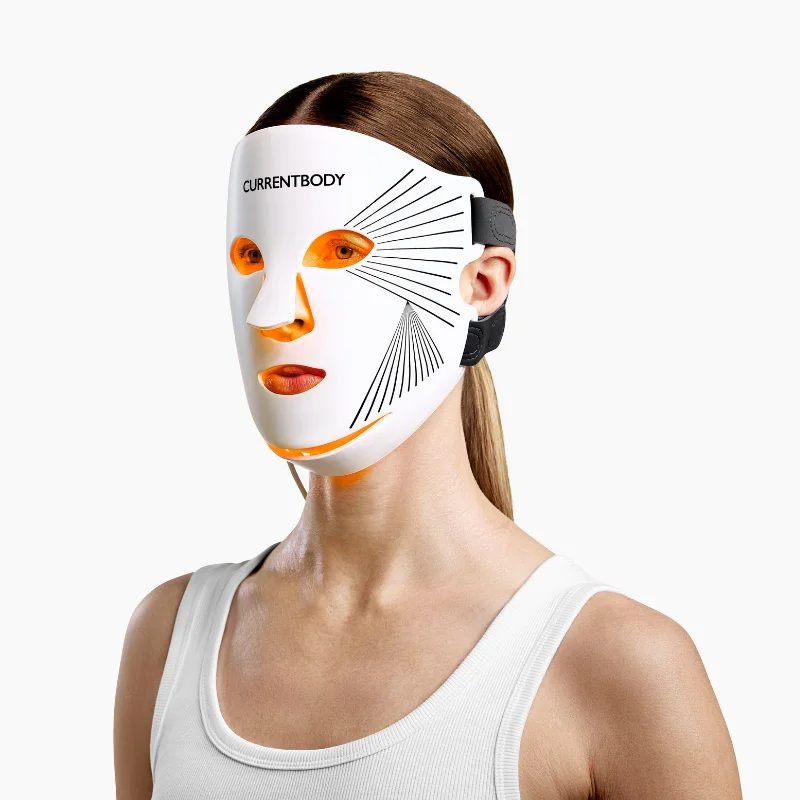 CurrentBody LED face mask Series 3 - Manufacturer photograph of CurrentBody LED face mask Series 3.