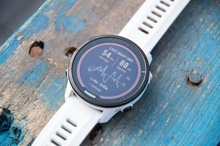 Garmin Forerunner 955 Solar - Ray Maker original photograph of Forerunner 955 Solar. SmartWearGuide has not hands-on tested this model. Photo/source credit: Ray Maker / DC Rainmaker.