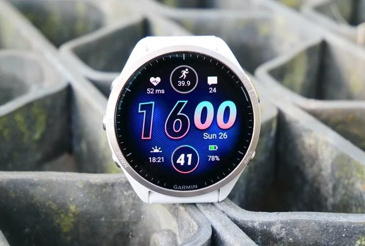 Garmin Forerunner 965 - Ray Maker original photograph of Forerunner 965. SmartWearGuide has not hands-on tested this model. Photo/source credit: Ray Maker / DC Rainmaker.