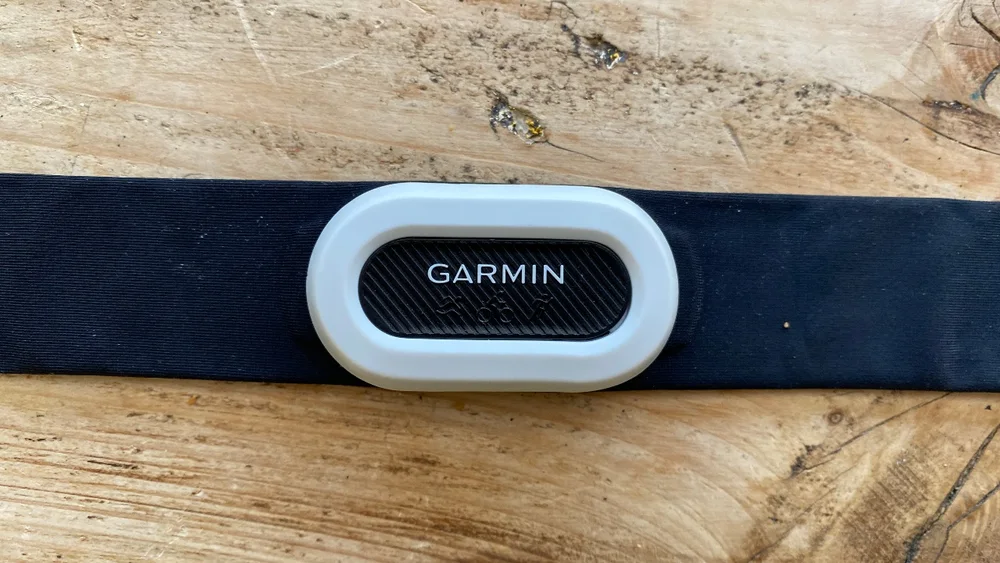 Garmin HRM-Pro Plus - Original physical-device photograph of Garmin HRM-Pro Plus. SmartWearGuide has not hands-on tested this model. Photo credit: Nick Harris-Fry / Future / Coach.