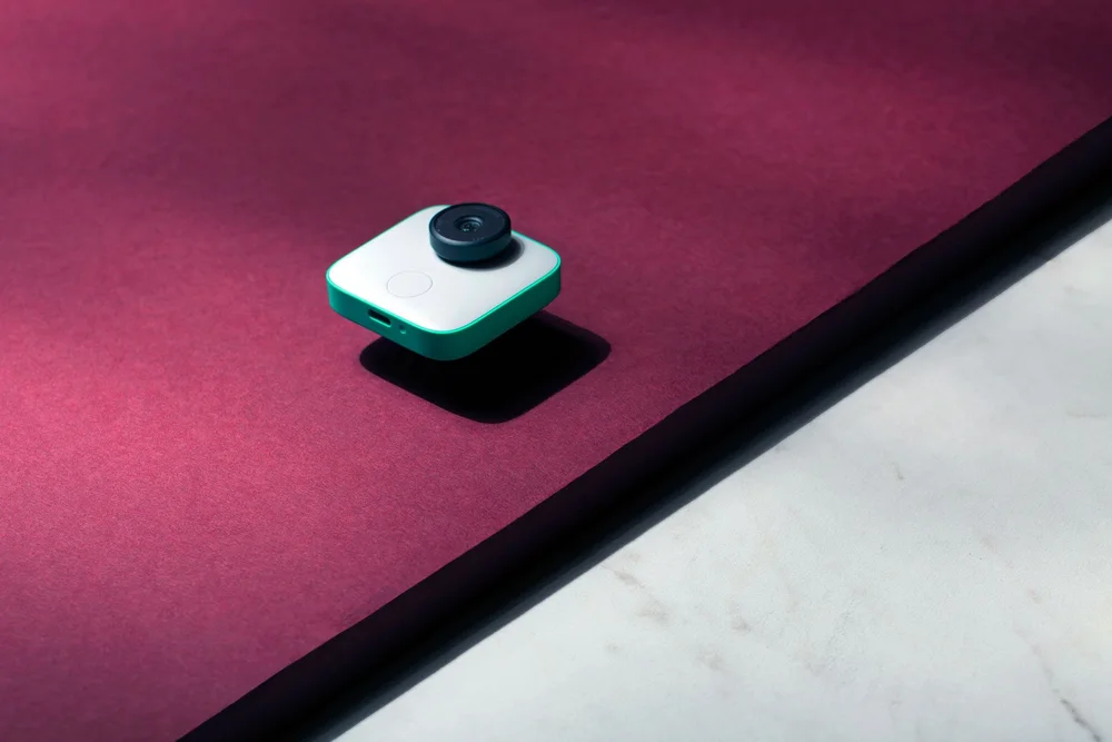 Google Clips - Original physical-device photograph of Google Clips. SmartWearGuide has not hands-on tested this model. Photo credit: WIRED.