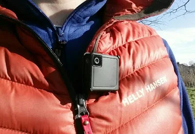 ION SnapCam LE - Original physical-device photograph of ION SnapCam LE. SmartWearGuide has not hands-on tested this model. Photo credit: The Test Pit.