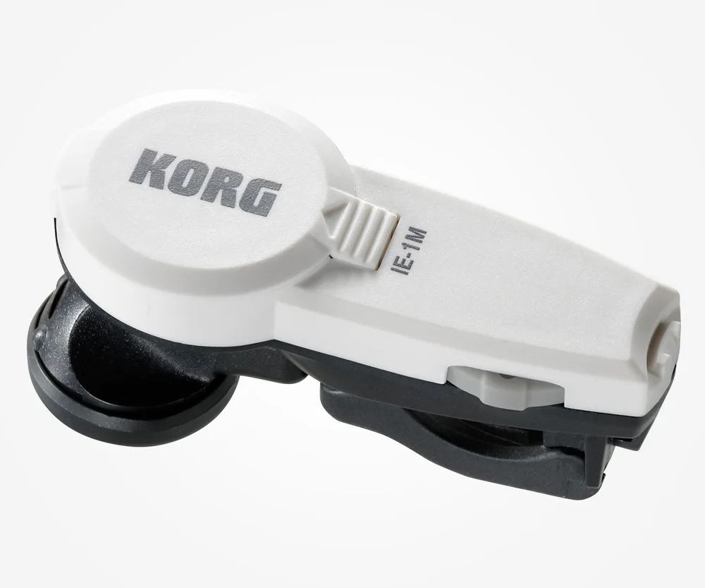 Korg In-EarMetronome IE-1M - Manufacturer photograph of physical Korg In-EarMetronome IE-1M hardware.