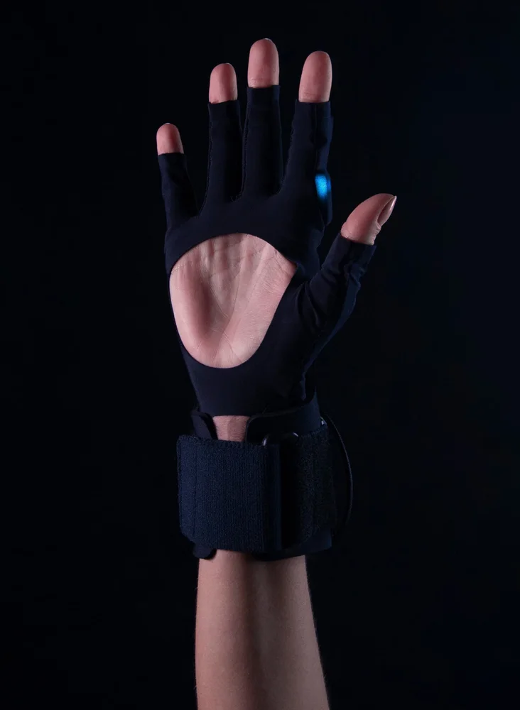 MiMU Gloves (2026 design) - Manufacturer photograph of physical MiMU Gloves (2026 design) hardware.