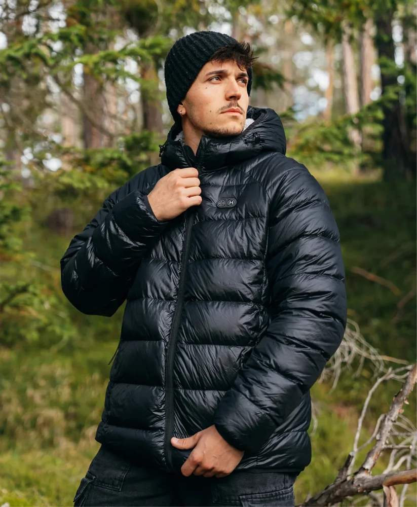 ORORO AeroPro heated down jacket - Manufacturer photograph of ORORO AeroPro heated down jacket.