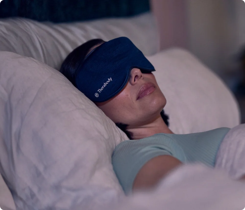 Therabody SleepMask - Manufacturer photograph of Therabody SleepMask.