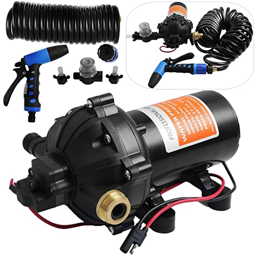 SEAFLO 55-Series Washdown Pump Kit - 12V DC, 5.5 GPM, 70 PSI